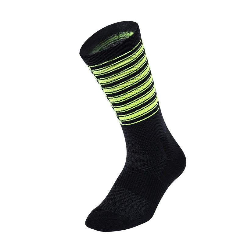 Striped Daily Training Cycling Socks