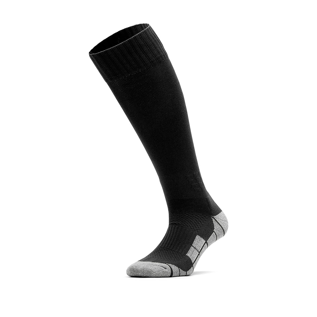 Black Anti-Slip Soccer Socks | Customizable Logo Team Football Socks