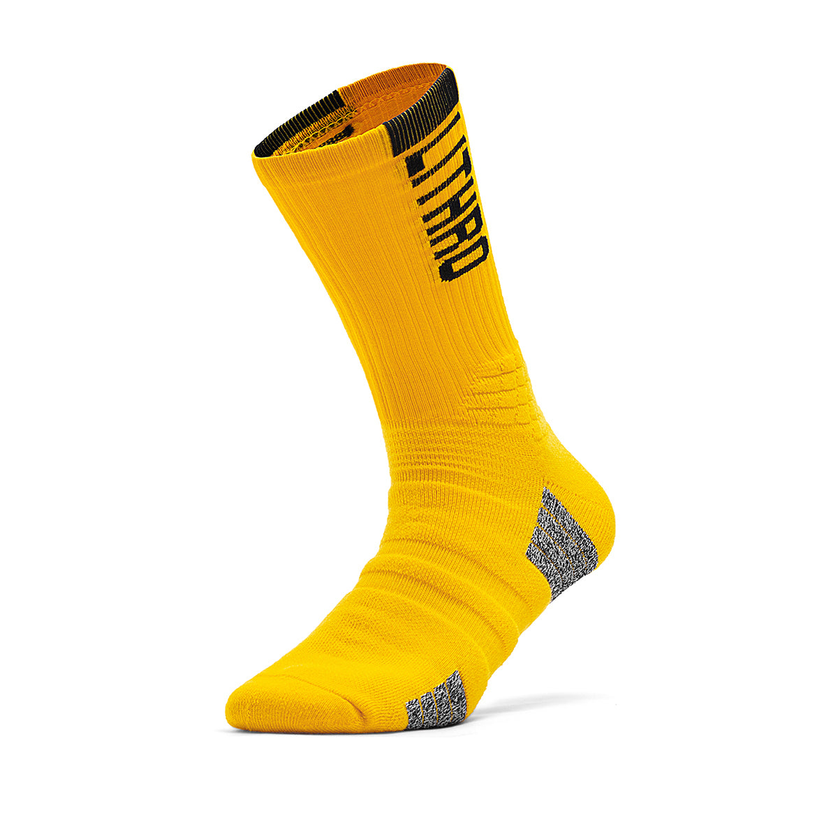 Yellow High-Visibility Basketball Socks
