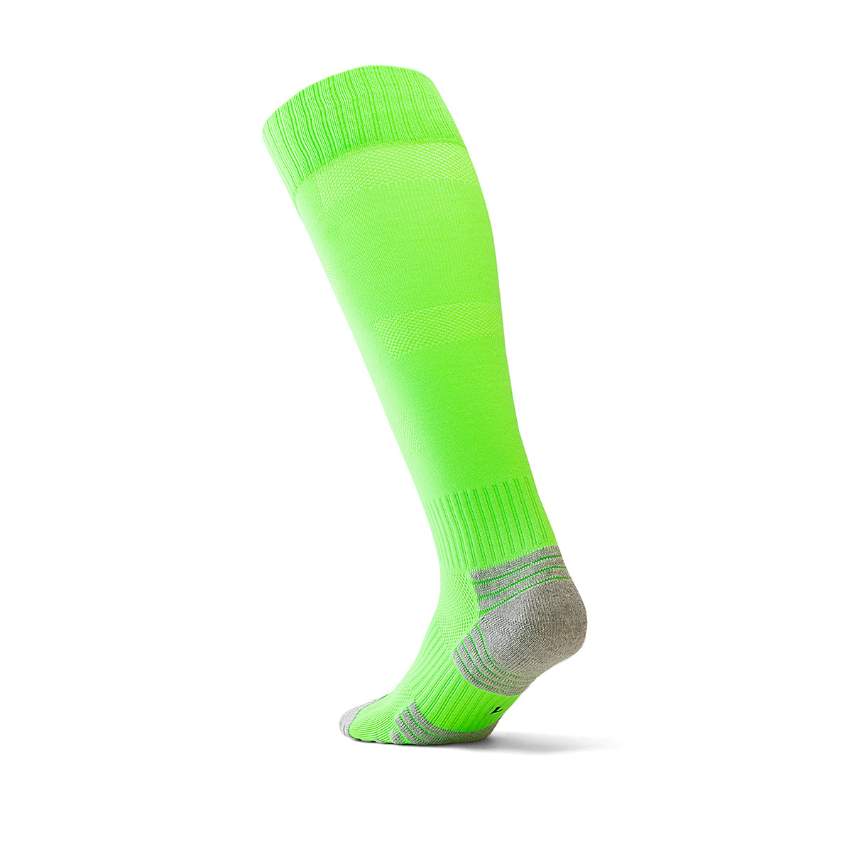 Neon Green Night Training Socks | High-Visibility Anti-Slip