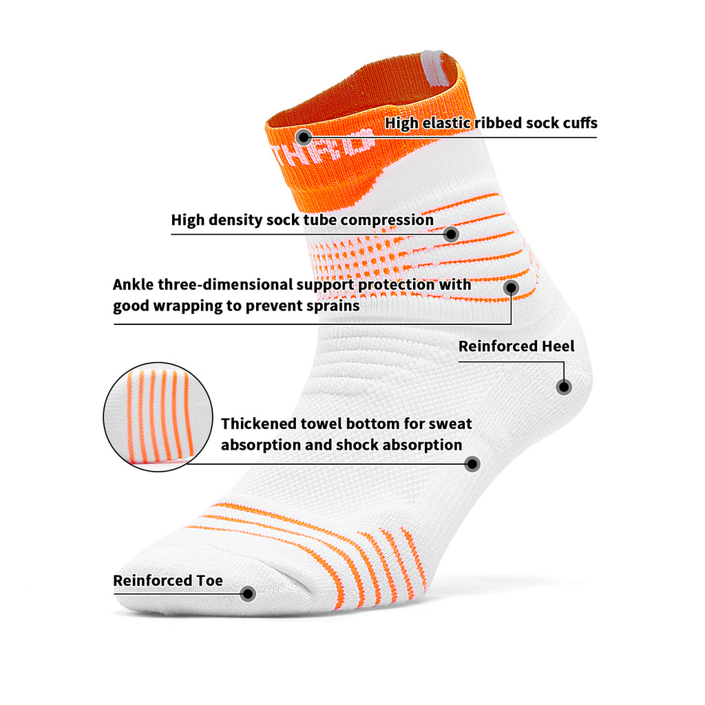 Arch Support Compression Athletic Socks | 50 Pairs Minimum Custom Wholesale