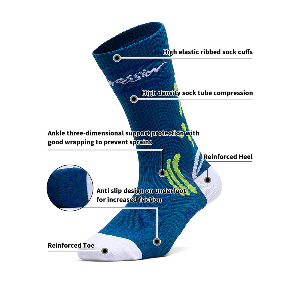 Mountain Stage Anti-Fatigue Grip Socks