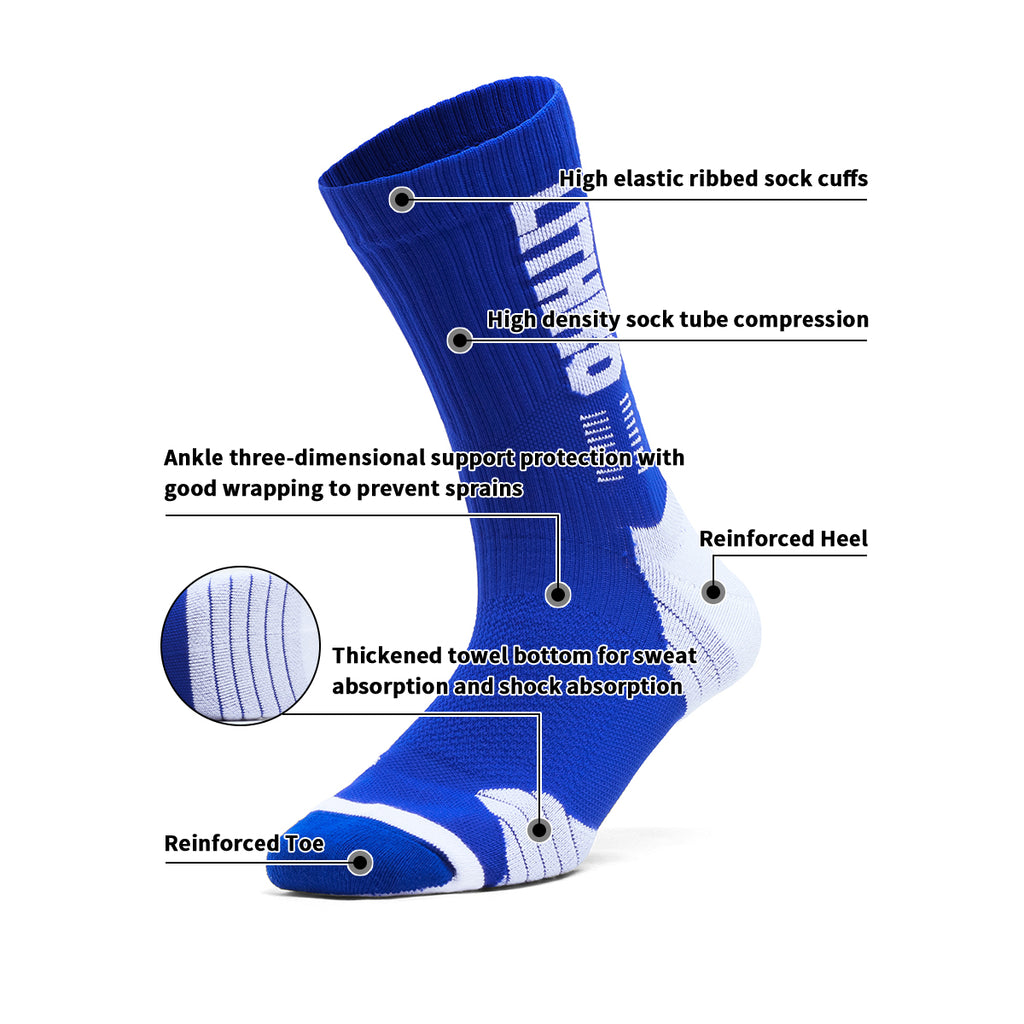 Blue Basketball Socks | Perfect for Any Team