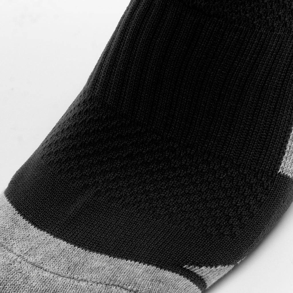 Black Anti-Slip Soccer Socks | Customizable Logo Team Football Socks