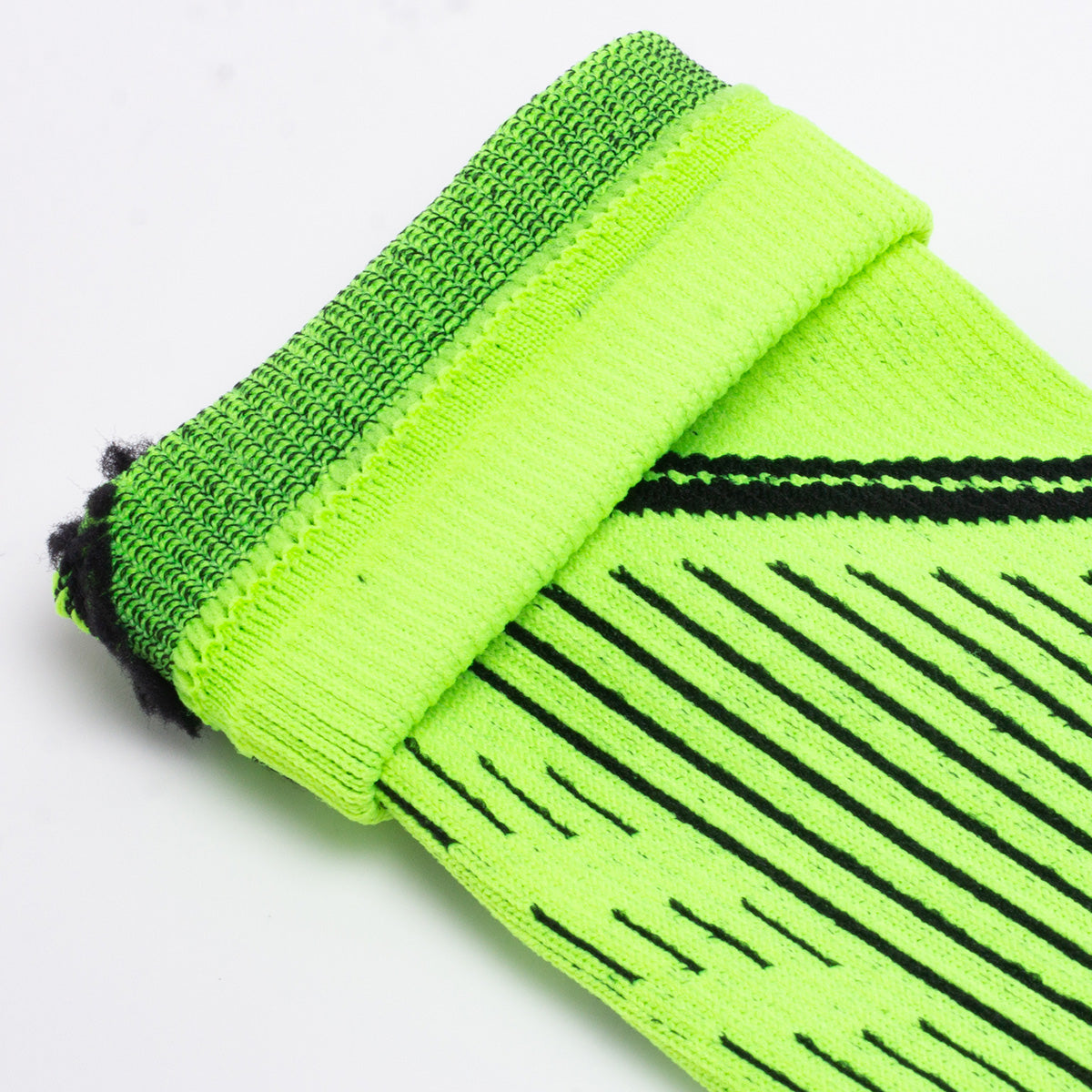All-Weather High-Visibility Training Socks | OEM Neon Green-Black Daily Running Socks