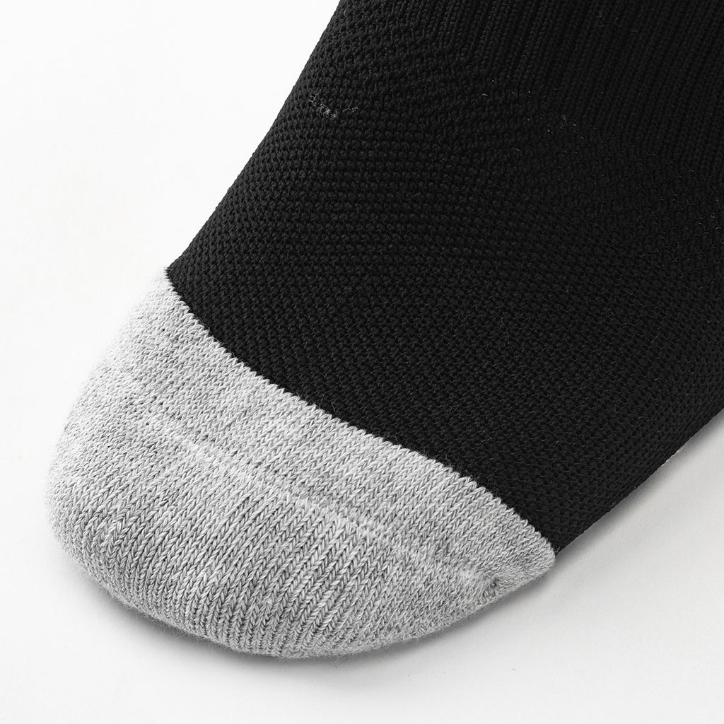 Black Evening Training Soccer Socks | Hard Court Anti-Slip