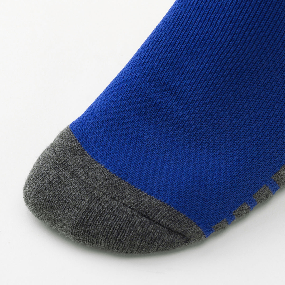 Royal Blue Gray Green Striped Soccer Socks | Campus League Anti-Slip Training Socks