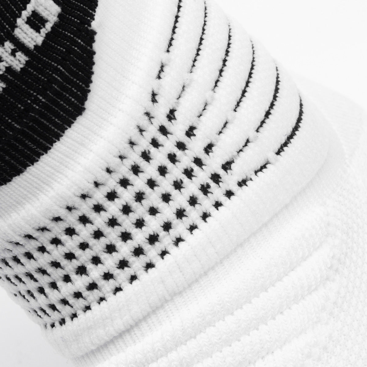 Custom Black White Quarter Crew Socks | OEM Multi-Sport Training Socks