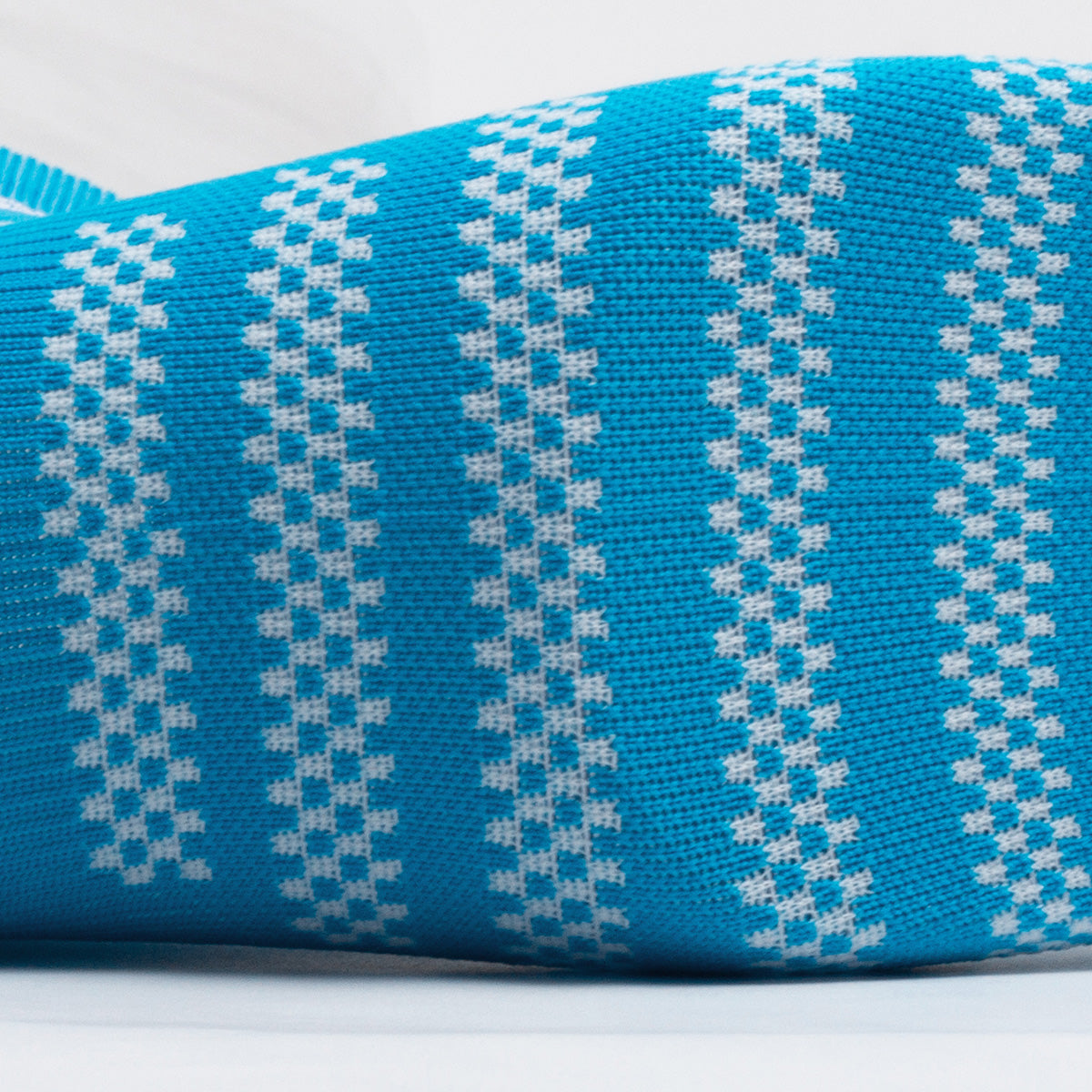 Summer Road Marathon Running Socks | OEM Breathable Quick-Dry Blue-White Athletic Socks