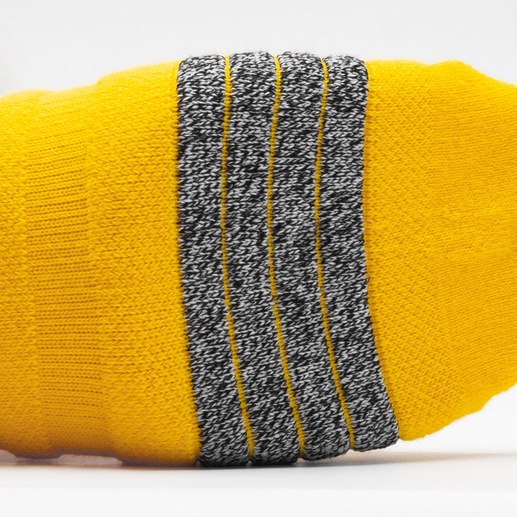 Yellow High-Visibility Basketball Socks