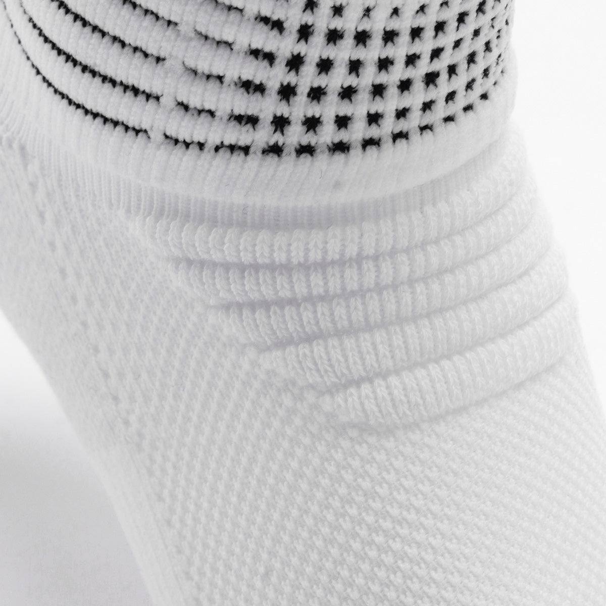 Custom Black White Quarter Crew Socks | OEM Multi-Sport Training Socks