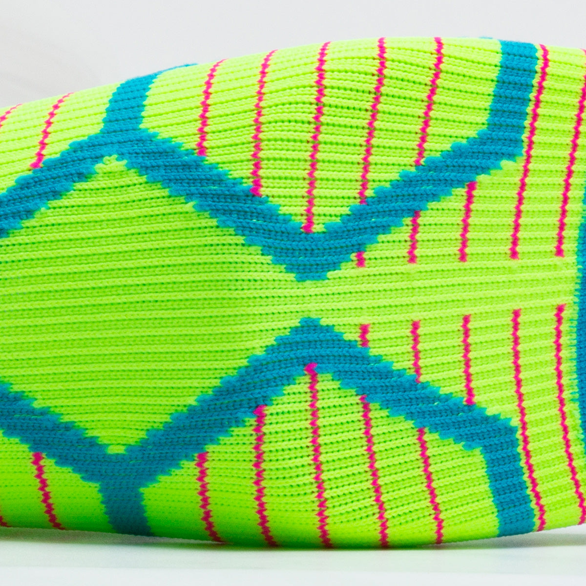 OEM Neon Green High-Visibility Mountain Bike Race Socks | 50 Pairs MOQ