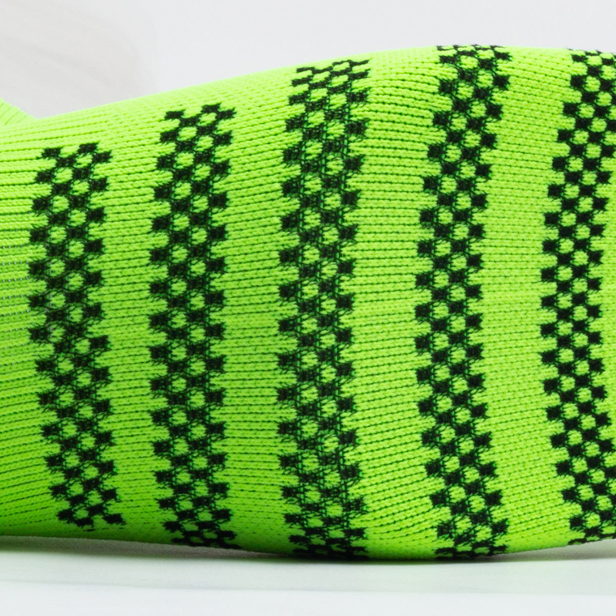 All-Weather High-Visibility Training Socks | OEM Neon Green-Black Daily Running Socks