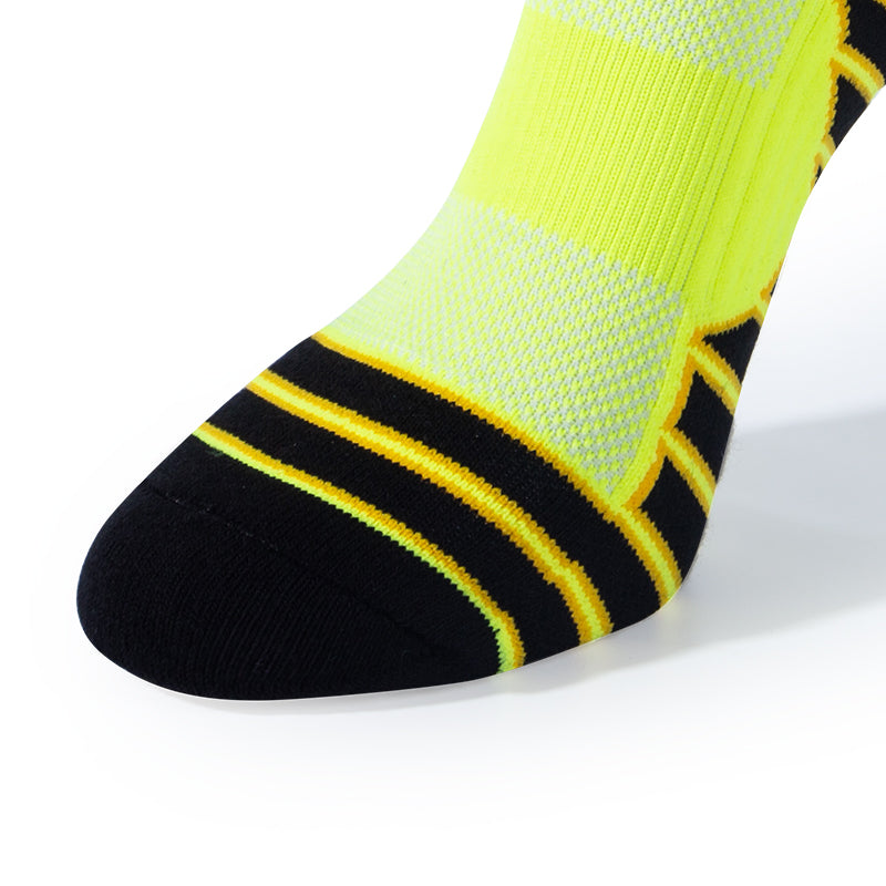 Pro Striped Basketball Socks | No Blisters, Stay Dry