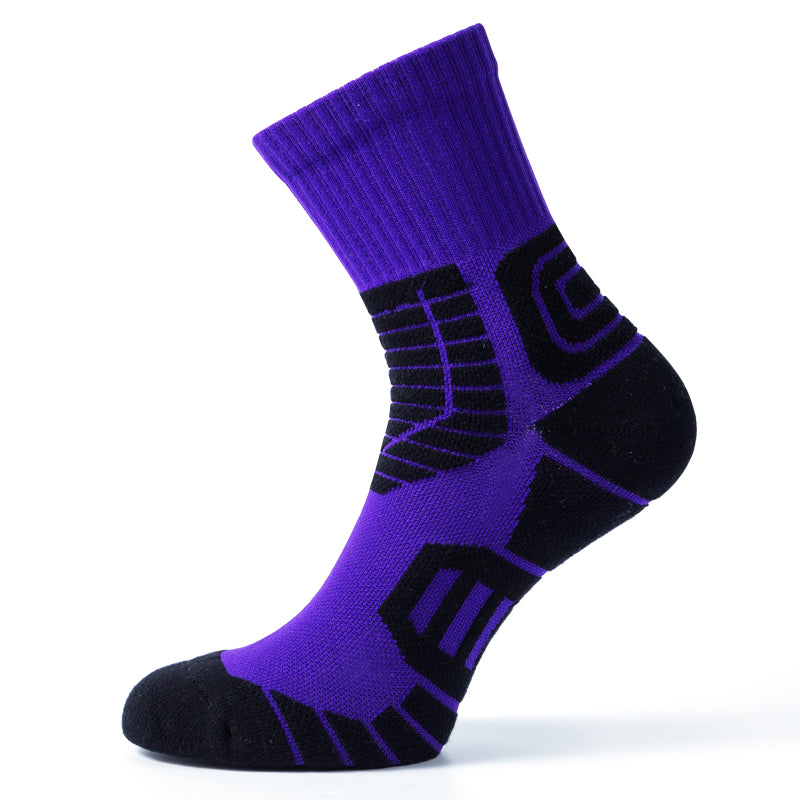 Multi-Sport Team Socks | Mid-Calf Arch Support Basketball Sock