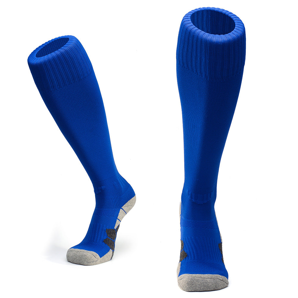 Knee-High Soccer Socks | OEM 5-Color Pack Anti-Slip Football Socks