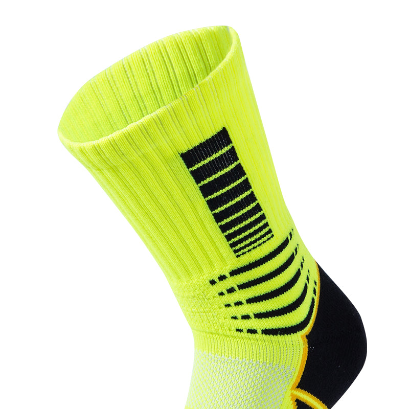 Pro Striped Basketball Socks | No Blisters, Stay Dry