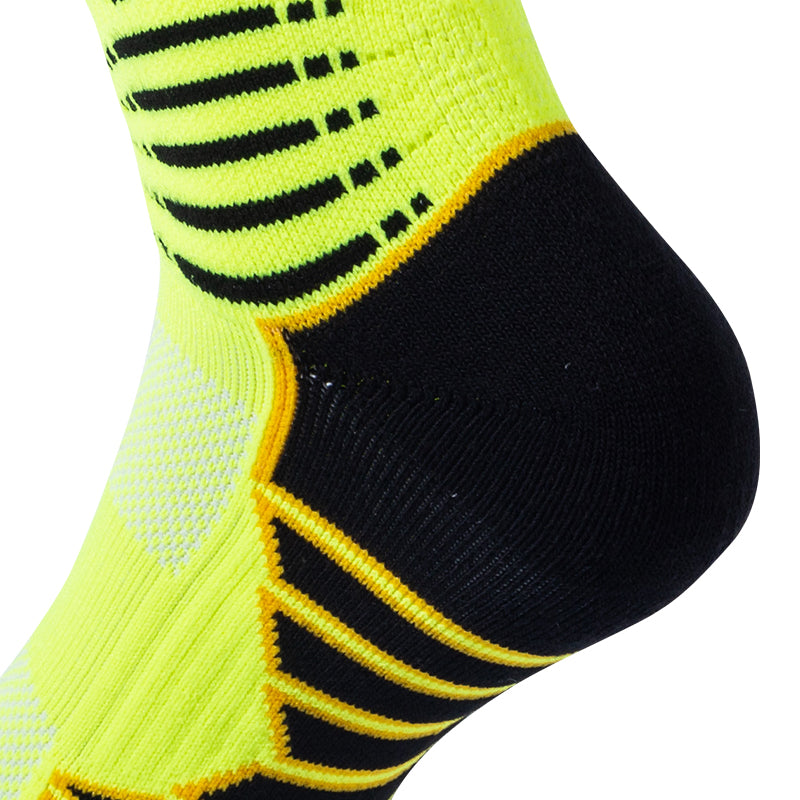 Pro Striped Basketball Socks | No Blisters, Stay Dry