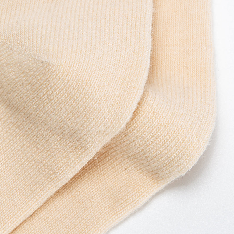 Beige Neutral Techwear Crew Socks
