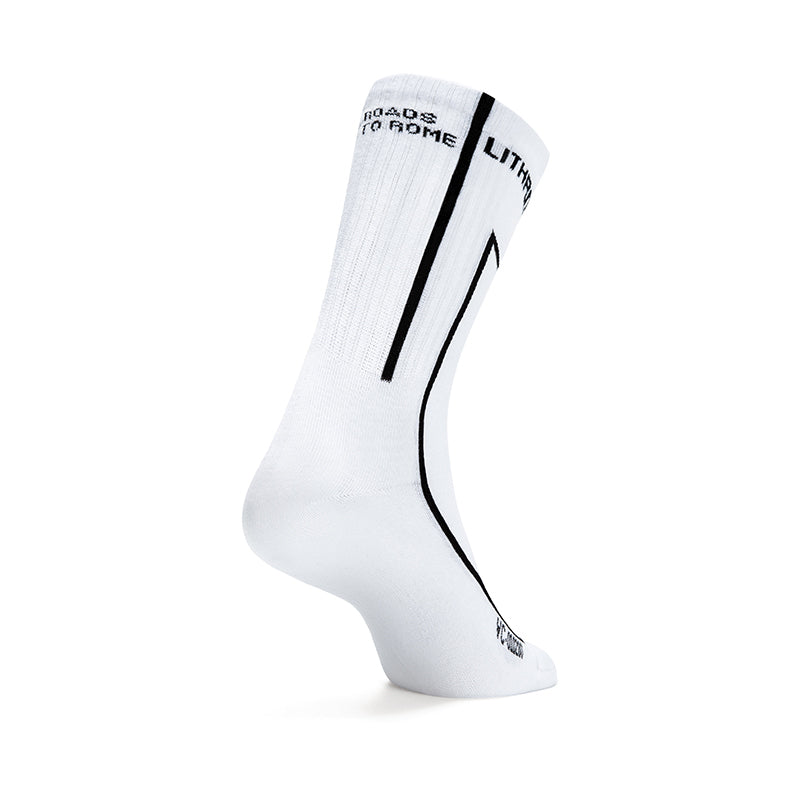 Techwear Geometric Crew Socks