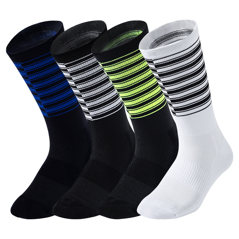 Striped Daily Training Cycling Socks